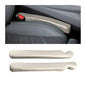 Mandark Car Seat Gap Filler, 2PCS Leather Vehicle Gap Stopper to Fill Between Seat and Console, Automotive Crevice Plug Blocker Accessories from Dropping, Universal for SUV, Sedan, Truck (White) - color: White
