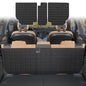 Back Seat Cover Compatible with 2010-2024 Toyota 4 Runner 7 Seat Kick Mats TPE All Weather Back Seat Cover Protector 2023 4Runner 7-Seater Accessories (2nd Row Backrest Mats) - size: 2nd Row Backrest Mats