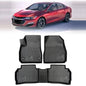 TPE Automotive Floor Mats Custom for 2016-2025 Chevy Malibu (Not for Malibu Limited), All Weather Cover Protection Waterproof Black Floor Liner Front & Rear Row Full Set Car Mats, 3PCS - size: 3PCS (2Row), style: For 2016-2025 | Chevy Malibu (Not for Mali