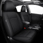 TTX LIGHTING Custom Fit for Toyota Camry Car Seat Covers 2012 2013 2014 2015 2016 2017 Full Set Waterproof Faux Leather Airbag Compatible Black - size: 4.Camry 2012-2017 5 Seat Full Set
