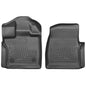 Husky Liners Weatherbeater Floor Mats | Fits 2015-2026 Ford F-150 Standard CAB | Front Row, 2-pc Black - 18351 - style: Front - Standard Cab