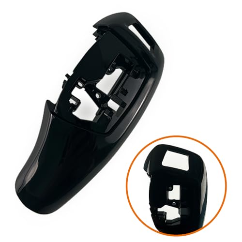 for BMW 1 2 3 4 5 6 7 Series X3 X4 Automotive Center Gear Shift Knob Shift Lever Trim Cover Auto Interior Shift Knobs Cover F30 F10 F02 F25 F26 (Ordinay Style, Black)