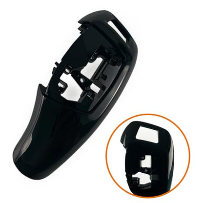 for BMW 1 2 3 4 5 6 7 Series X3 X4 Automotive Center Gear Shift Knob Shift Lever Trim Cover Auto Interior Shift Knobs Cover F30 F10 F02 F25 F26 (Ordinay Style, Black)