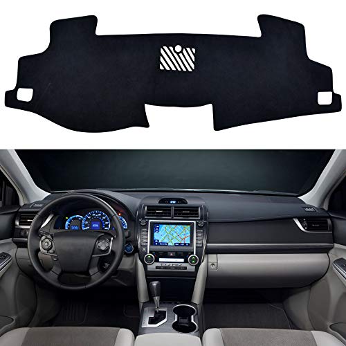 Dashboard Dash Board Cover Mat Carpet Compatible with Toyota Camry 7th Gen 2012-2017 - style: Fit for 2012-2017 Camry 7th Gen