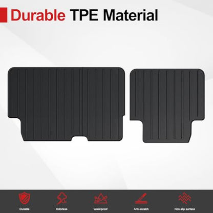 Kick Mats for 2016-2022 Honda Pilot 8 Passengers (No Elite Models) Car Mat Accessories, 2nd Kick Mats for 2022 Honda Pilot Accessories - size: for 2016-2022 Honda Pilot Kick Mats