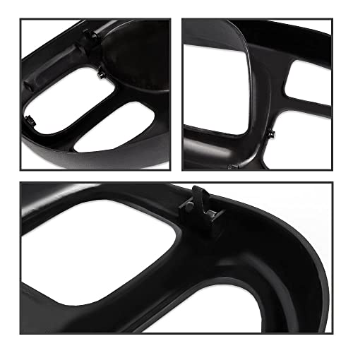 PIT66 Dash Board Bezel Cover Compatible with 1998-2001 Dodge Ram Truck Dashboard Cover w/Clips 68042746AC 5GK51DX9AA 5EU11DX9AB - size: 1998-2002 Dodge Ram(Without Vents)
