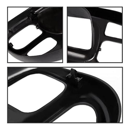 PIT66 Dash Board Bezel Cover Compatible with 1998-2001 Dodge Ram Truck Dashboard Cover w/Clips 68042746AC 5GK51DX9AA 5EU11DX9AB - size: 1998-2002 Dodge Ram(Without Vents)