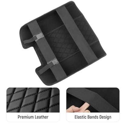 ZZEQYG Center Console Cover for Chevy Silverado/GMC Sierra 2014-2018, Tahoe & Suburban & Yukon 2015-2020, Car Armrest Cover Accessories(Fits Bucket Seat Console Only) - color: For Silverado/Sierra 2014-2018(Bucket Seat)