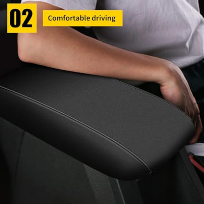 AOMSAZTO Neoprene Armrest Covers for 2015-2019 Hyundai Sonata - color: Neoprene