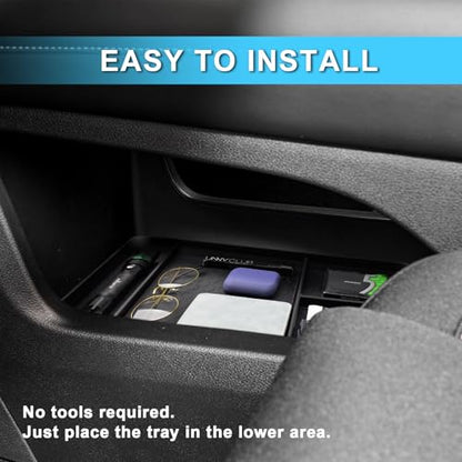 Pathfinder Lower Organizer Tray Compatible with Nissan Pathfinder 2022 2023 2024 2025 2026 S/SV/SL/Rock Creek/Platinum Accessories Floor Center Console Armrest Insert Tray Storage Box