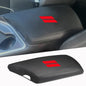 Center Console Cover for Dodge Challenger 2015-2023 - Anti-Scratch Armrest Cover for Dodge Challenger 2015 2016 2017 2018 2019 2020 2021 2022 2023 Interior Accessories - size: 3) 15-23 |Challenger| Black,W/ Logo, Thin Size