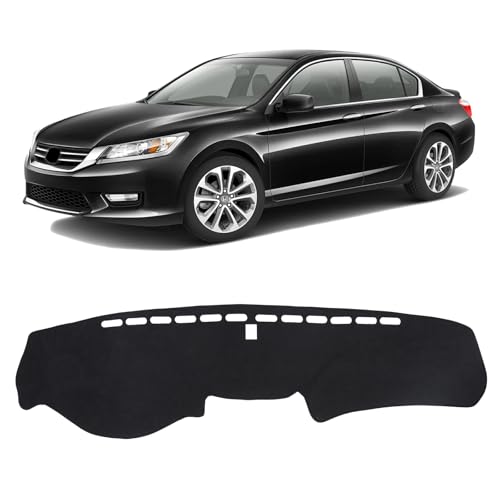 Dash Cover for Honda Accord 2012 2011 2009 2008 Accessories Flannel Dashboard Cover Dash Mat Center Console Cover Sunshield Protector Pad - size: for Honda 2008-2012 Accord