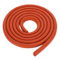 uxcell 6.56 ft Foam Backer Rod, 0.39" x 0.47" D-Shaped Solid Joint Filler, Foam Seal Strip for Caulk Saver, Rope Caulk Cement Crack Filler, Red - size: 6.56 ft x 0.39" x 0.47"
