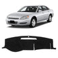 KUST Black Dash Cover for Chevy Chevrolet Impala 2006-2013/Impala Limited 2014-2016 Non-Slip Dashboard Cover Interior Accessories for Impala Custom Fit Dash Mat Sunshade No Glare - size: 57.87"×17.32"(Chevrolet Impala 06-13)