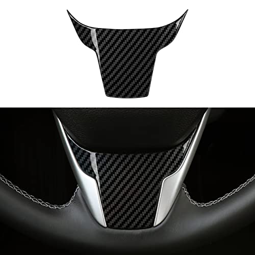 Steering Wheel Decal for Honda Civic 2016 2017 2018 2019 2020 2021 Accessories ABS Carbon Fiber Interior Stickers - color: Steering Wheel U Shape