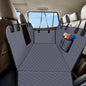 Dog Car Seat Cover for Back Seat, Waterproof Protector with Side Flaps, Scratchproof Hammock, Non-Slip Bottom for Cars/Trucks/SUVs (Grey) - color: Grey