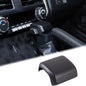 Aunginsy Car Gear Shifter Hand Brake Trim Cover Compatible with Toyota Tacoma 2024 2025 2026 & 4Runner 2025 2026, Automatic Center Console Gear Shift Head Knob Scratch Protector Cover ABS Accessories - color: Matte Black(A)