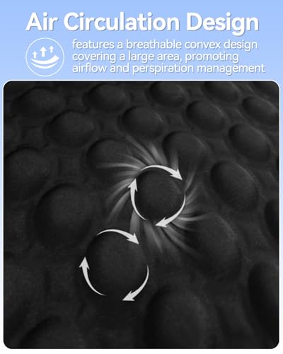 Car Seat Cushion for Long Driving, Breathable Soft Car Cushion, Cooling Gel Seat Cushion Keep You Comfortable for Long Car Rides