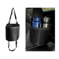 Yourkar Car Seat Side Large Cup Holder Expander Adapter Bag, Auto Seat Storage Hanging Bag for Water Bottle Cup and Drink, Multifunctional Auto Interior Organizer with Waterproof Liner