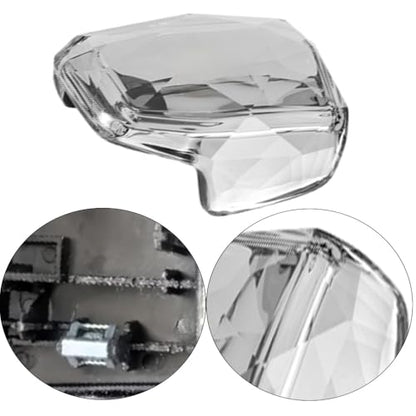 Crystal Shift Knob Cover, Crystal Gear Shift Knob, Compatible with Audi A4 B9 2017-2025, Compatible with Audi A5 2017-2025, 1 pc