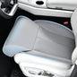 Car Seat Extender Leg Support Cushion for Driver Seats Office Chair, Leather Widened seat Cushion for Long Drivers Universal Car Seat Cushion Legs Rest Pads-Grey - color: Grey