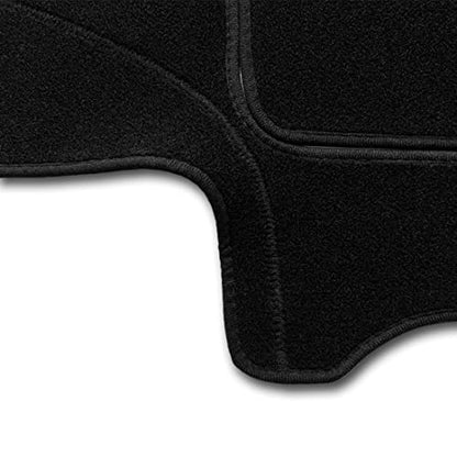 Dash Cover Mat Custom Fit for 2000-2006 Toyota Tundra/ 2001-2007 Toyota Sequoia, Dashboard Cover Pad Carpet Protector F125 (Black)