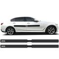 2 Pack Dent Prevent Car Door Protector 33.46 Inch Magnetic Removable Car Door Dent Protector Lengthen and Widen Prevents Scratches Dings, Black