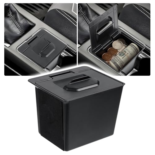 Autorder Coin Holder for Toyota Tacoma 2016-2023 Accessories - Armrest Insert Center Console Organizer with Coin Slot - ABS Plastic Secondary Storage Box - size: 2016-2023 Toyota TAcoma