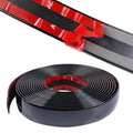 16FT Automotive Trim Molding 1-3/16"(30mm) Wide Glossy Black Car Side Moldings UV-Protected Scratch-Proof for All Vehicles Body Door Window Bumper Self Adhesive - size: 1-3/16 in Wide