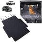 Trunk Frunk Mat Compatible with Hummer EV 2024-2026 SUV Pet Dog Trunk Cargo Liner, Waterproof Anti-Dirty Pet Cargo Cover Dog Seat Mat, with Bumper Flap Protector