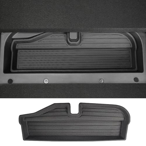 Mabett Trunk Lower Storage Mat for Ford Bronco Accessories 2026 2021-2025 4-Door and 2-Door Heavy Car Cargo Mats Black - size: Trunk Lower Storage Mat