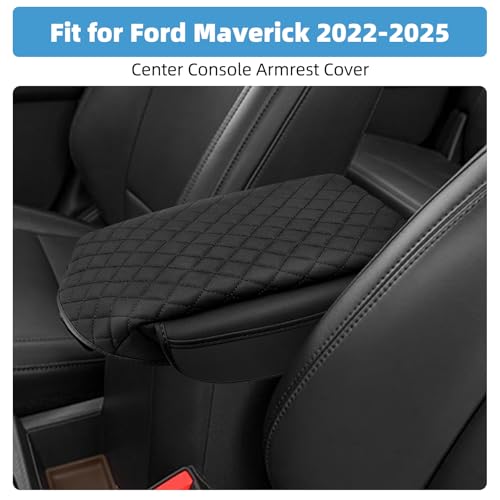 Center Console Armrest Cover for Ford Maverick 2022 2023 2024 2025 Fully Covered Anti-Scratch Protector Interior Accessories - size: Compatible with Maverick 2022 2023 2024 2025