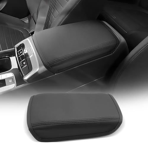 CDEFG for 2022-2025 2026 Hyundai Santa Cruz Center Console Cover Armrest Box Cover for Santa Cruz Pickup (SE, SEL, SEL Activity, XRT, Limited) Accessories Console Arm Rest Protector - color: Santa Cruz 2022-2026-Thin Pickup Version