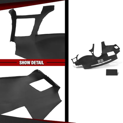 Dash Cover Dashboard Compatible with LX ES350 2007-2012 Black Dash Board Cover