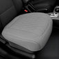 BEITK 1 Pack Leather Front Car Seat Cover Bottom Car Seat, Anti-Slip and Full Wrap Driver Car Seat Protectors, Luxury Waterproof Bottom Auto Seat Cushion Pad Mat for Most Vehicles(Gray) - color: gray-1pcs