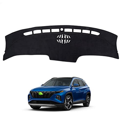 Autorder Dashboard Cover Mat for Hyundai Tucson 2022 2023 2024 Accessories Dash Cover Flannel Dash Mat Sunshade Glare UV Rays Protector(Only Fit 10.25 inch Digital Cluster,not fit 4.2 inch) - size: 2022-2024 Tucson with 10.25 inch Digital Cluster