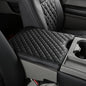 F150 Center Console Cover Compatible with 2015-2025 Ford F150 Accessories, 2017-2024 F250 F350 F450 with 40/20/40 Jump Seat, Leather Armrest Cover Center Console Cushion (Jump Seat Only) - size: Jump Seat 15-24 F150 &17-24 F250