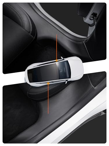 Door Sill Protector for Tesla Model Y Juniper Door Sill Guards Anti-Kick Full Protect Door Entry Cover for 2025 2026 New Model Y Accessories 5PCS
