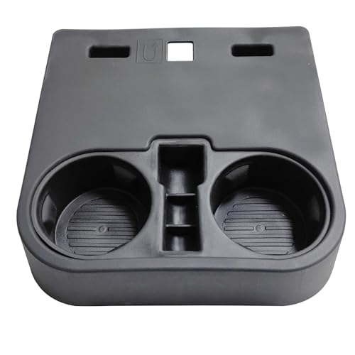 Front Center Console Cup Holder Replace for HC3Z-2813562-AB Compatible with 2015-2020 Ford F150 2017-2022 F250 F350 F450 Super Duty