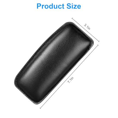 2PCS Car Knee Cushion Pads, Knee Leg Elbow Cushion Pad, Door Armrest Protective Pad for Cars Trucks SUVs (Black)