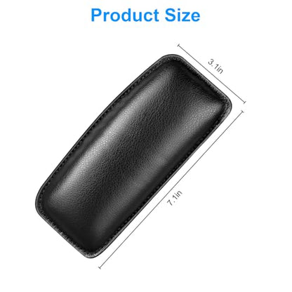 2PCS Car Knee Cushion Pads, Knee Leg Elbow Cushion Pad, Door Armrest Protective Pad for Cars Trucks SUVs (Black)