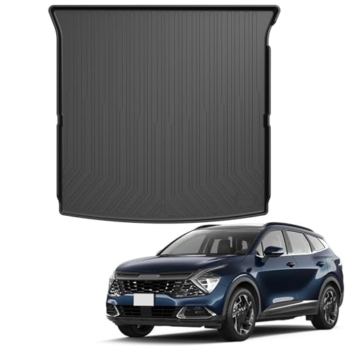 Trunk Mat Fit for Chevrolet Tahoe 2021-2024, MERXENG Car Trunk Protector All-Weather Rear Cargo Area Mat Protective Floor Mat for Tahoe 2021-2024 - size: for Tahoe 2021-2024