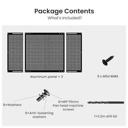 Premium Adjustable RV Entry Screen Door Grille, Adjusts from 22"- 31.5", Aluminum Alloy Protector Guard for RV, Camper- Black