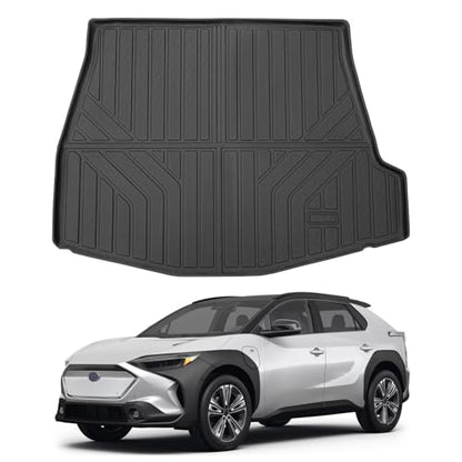 Cargo Mat Compatible for Toyota bZ4X & Subaru Solterra 2023 2024 2025 2026 Accessories All Weather Cargo Liner TPE Rear Trunk Mat - size: For｜Toyota bZ4X /Subaru Solterra｜23-26｜Cargo Mat