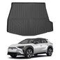 Powerty Cargo Mat Compatible for Toyota bZ4X & Subaru Solterra 2023 2024 2025 2026 Accessories All Weather Cargo Liner TPE Rear Trunk Mat - size: For｜Toyota bZ4X /Subaru Solterra｜23-26｜Cargo Mat