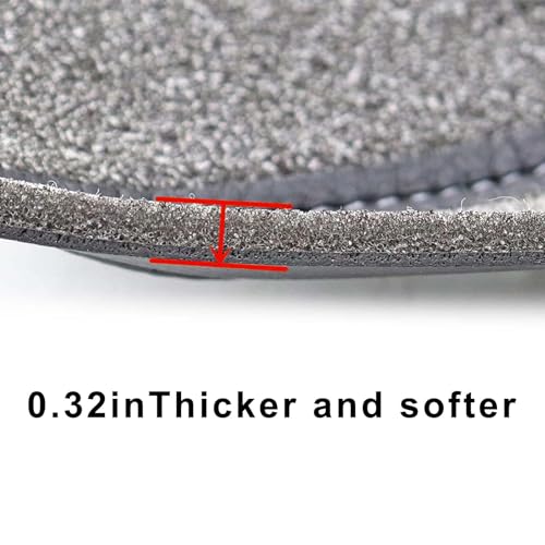 FZJDSD 2pcs Black Auto Door Panel Armrest Cover Replacement Compatible with Honda Odyssey 2011 2012 2013 2014 2015 2016 2017 Microfiber Leather Car Door Armrest Replacement Anti-Scratch - color: Black