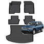 Jenofa-Floor Mats for 2007-2016 Jeep Compass for 2007-2016 Jeep Patriot for Dodge Caliber 2007-2012 Cargo Mat Car Mats All Weather Floor Liner Custom Fit Automotive Waterproof Full Set Accessories - style: 3|For compass|2007-2016|Set
