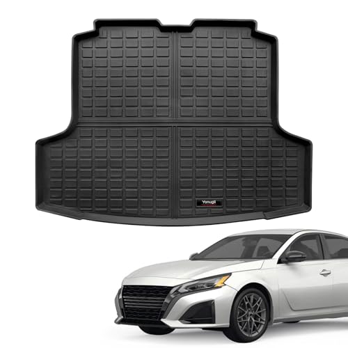 All Weather TPE Trunk Liner for 2013-2025 2026 Nissan Altima Cargo Mats Accessories Black (for 2013-2026 Nissan Altima Cargo Mat) - color: For 2013-2026 Nissan Altima Cargo Mat