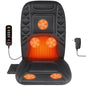 Back Massager with Heat,Heated Seat Cover Cushion with 5 Vibrating Massage Nodes Chair Pad for Pain Relief Home Office Use