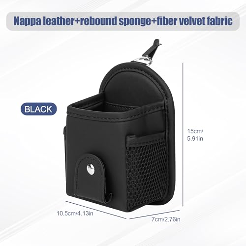 JEYODA Car Air Outlet Storage Bag, Vehicle Dashboard Pocket for Phone Power Pank Keys Money Cards, Double-Layer Storage Bag, Glasses Bag Storage Bag, Car Accessories